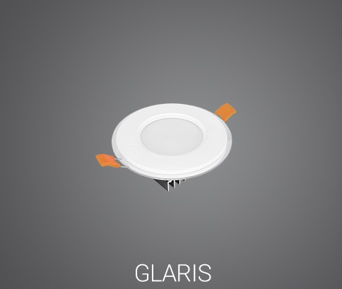 توکار پارس شعاع مدل گلاریس ۹ وات دایره ای